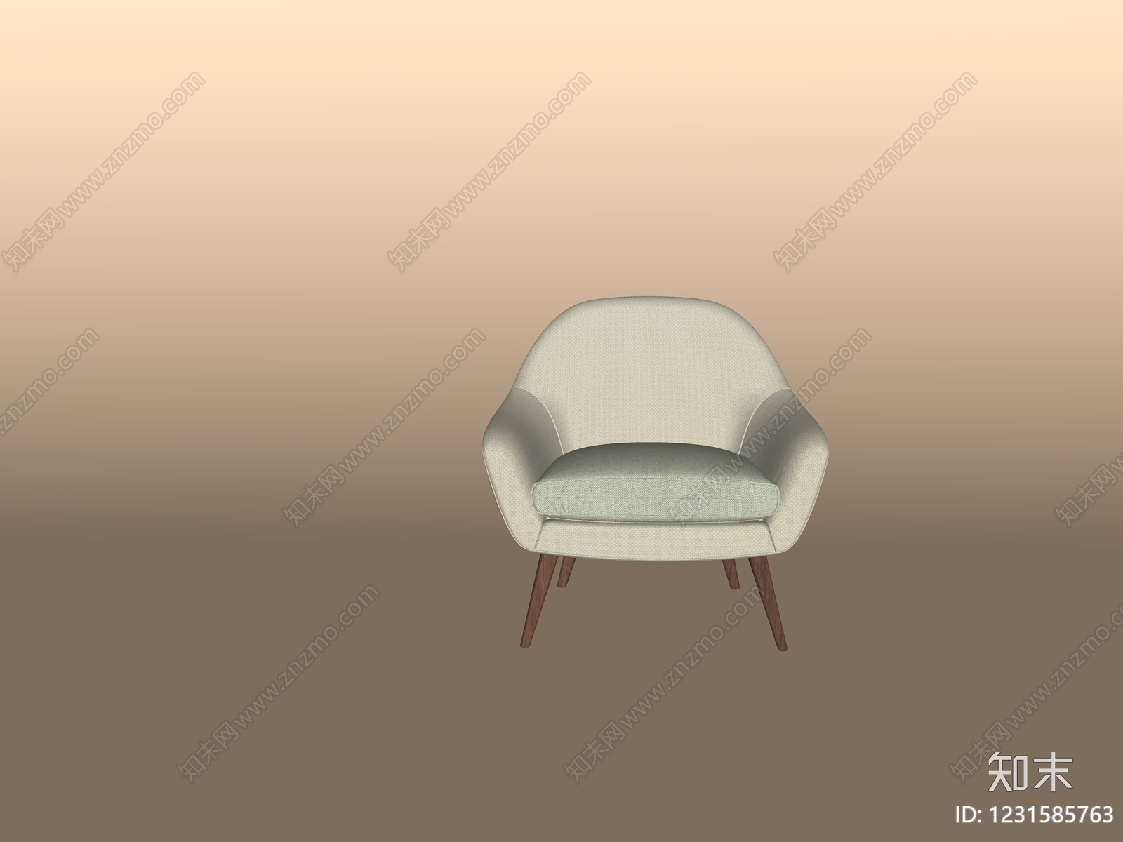 中古风休闲椅SU模型下载【ID:1231585763】