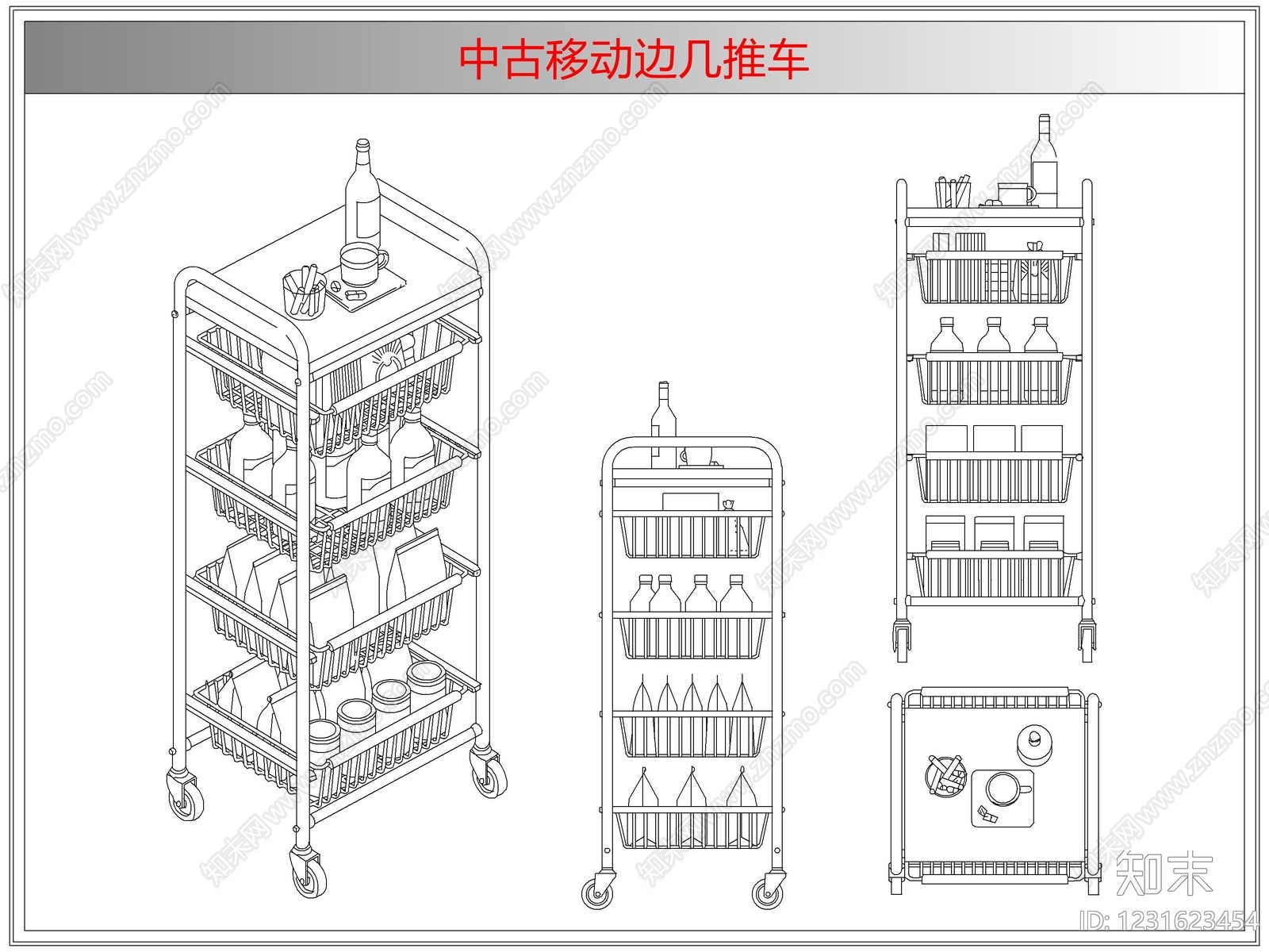 综合器材设备图库cad施工图下载【ID:1231623454】