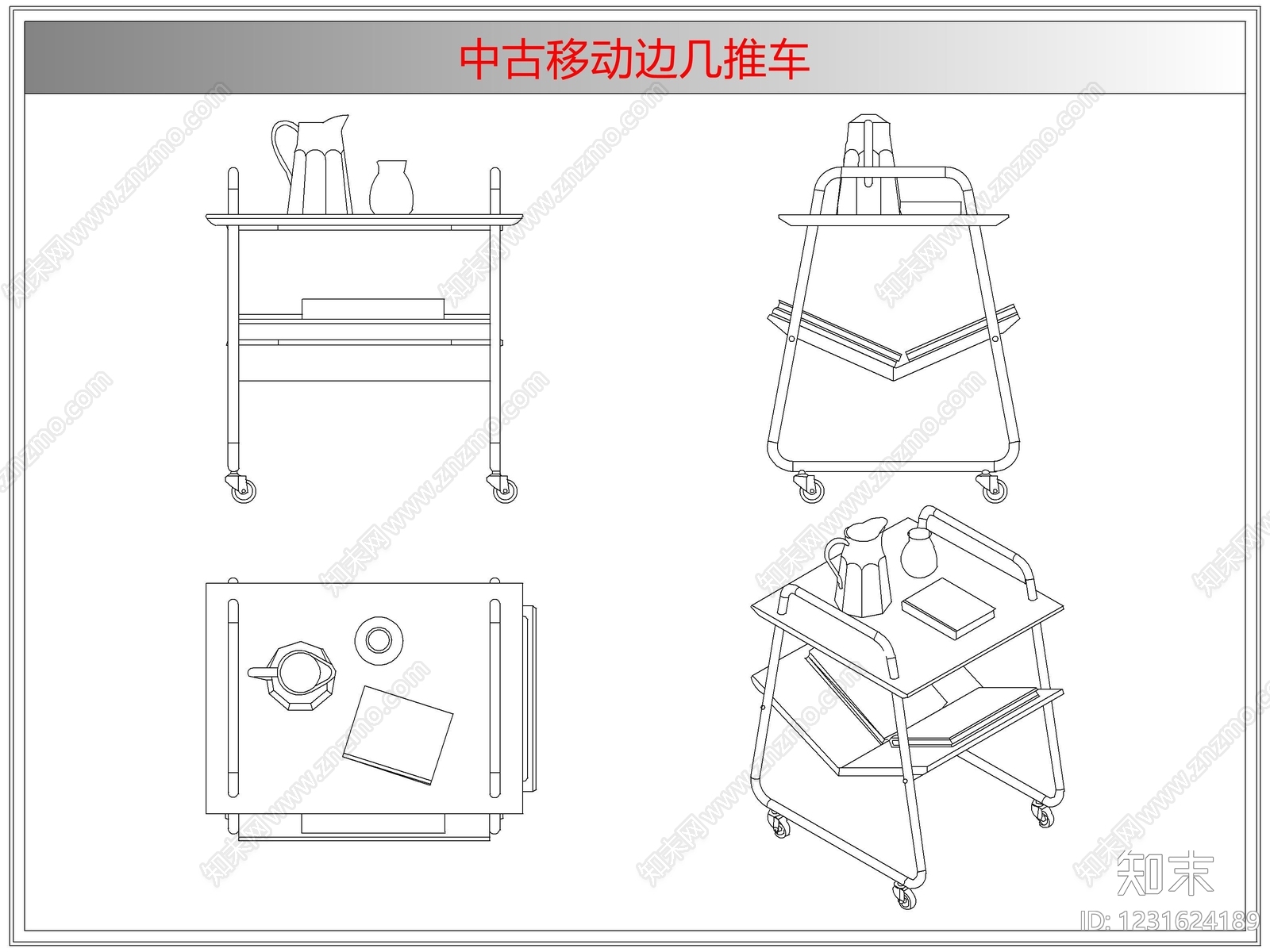 综合器材设备图库cad施工图下载【ID:1231624189】