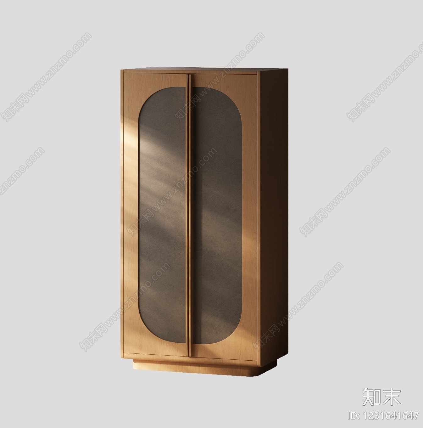 原木风衣柜3D模型下载【ID:1231641647】