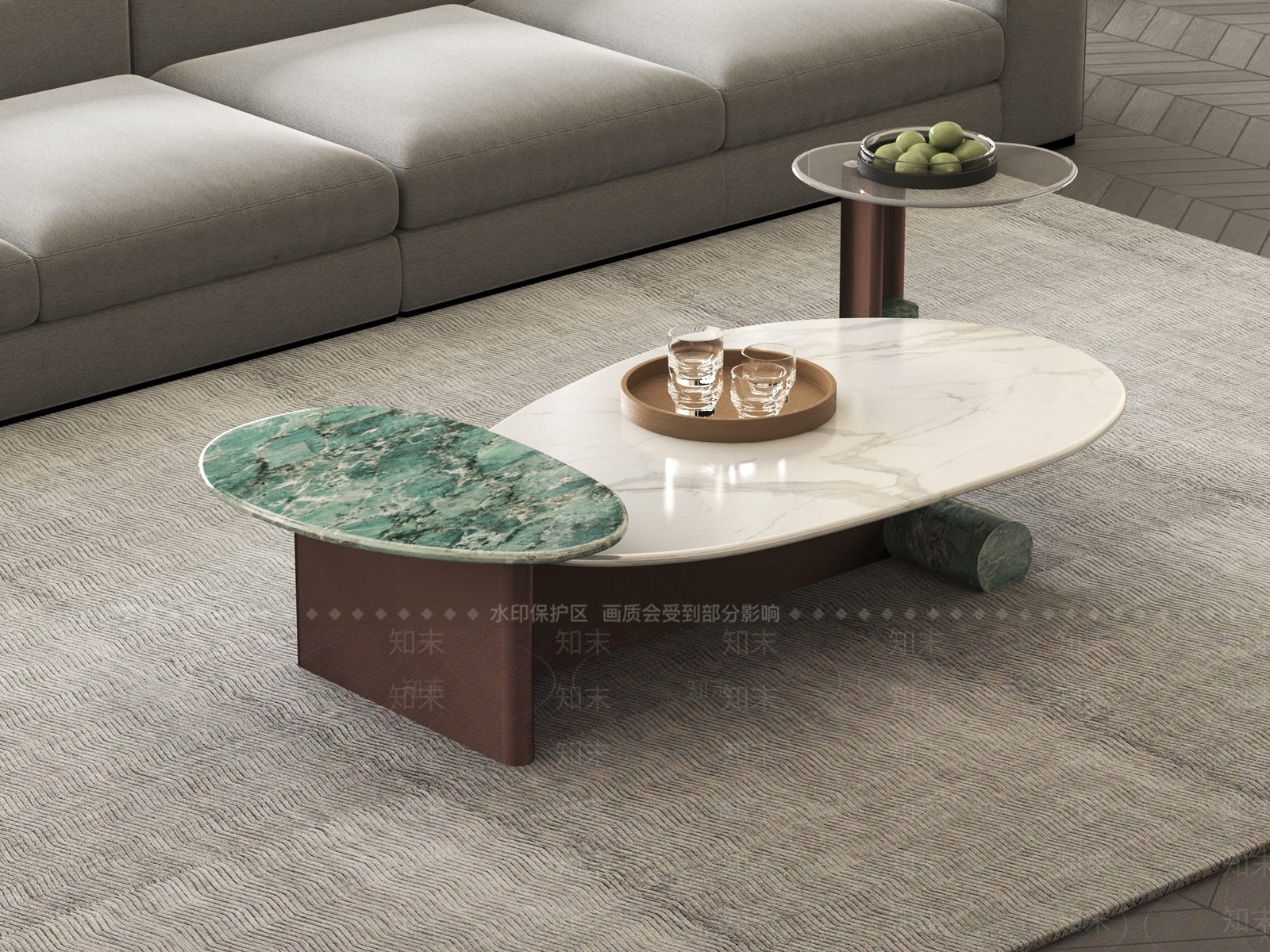 意式极简几类组合3D模型下载【ID:1231642079】