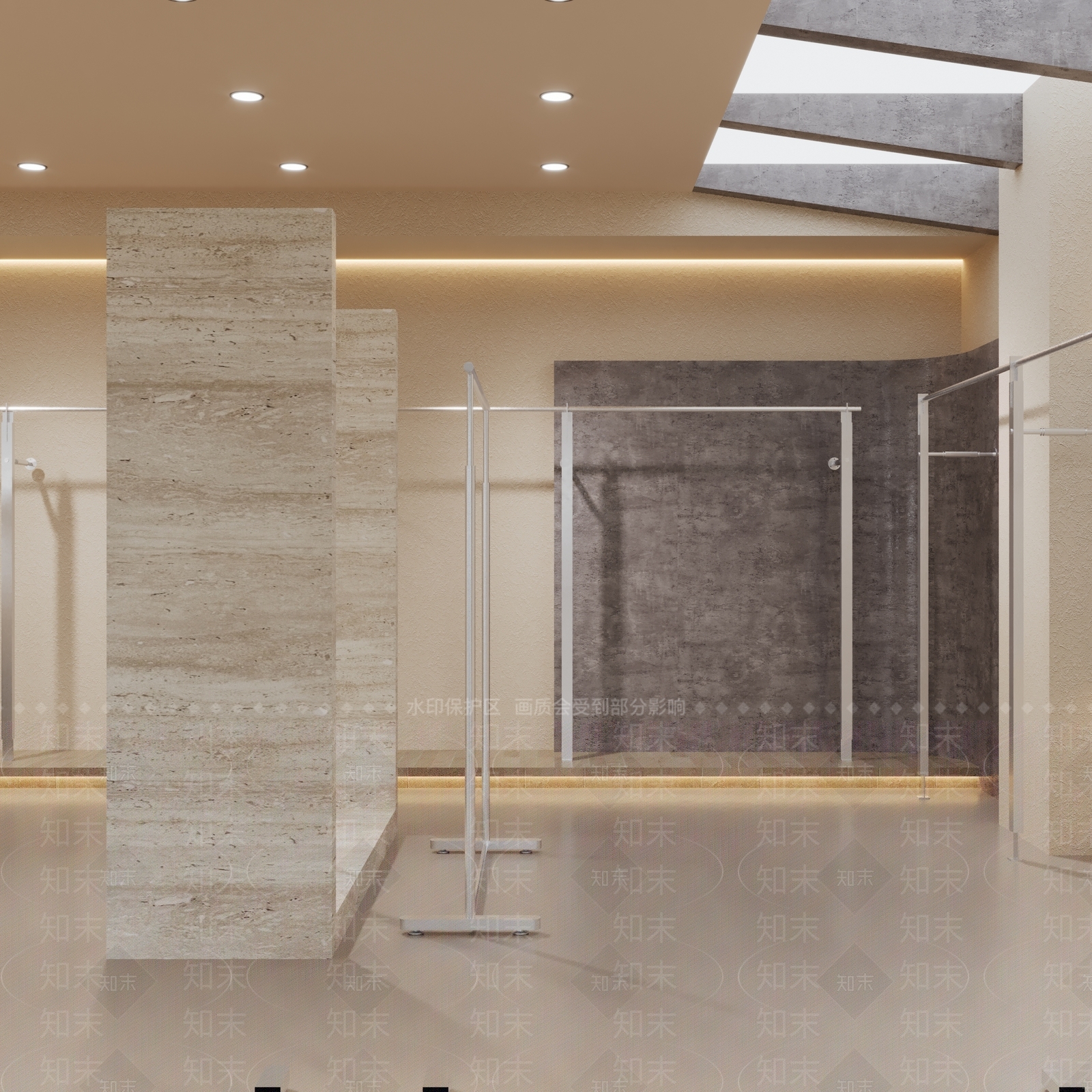 侘寂服装店3D模型下载【ID:1231645374】