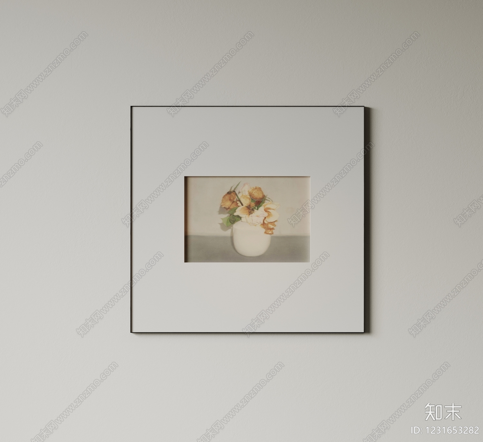 极简儿童挂画3D模型下载【ID:1231653282】