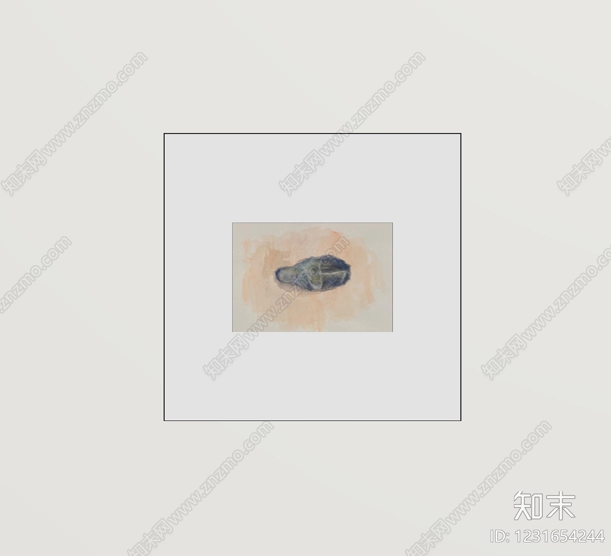 极简儿童挂画SU模型下载【ID:1231654244】