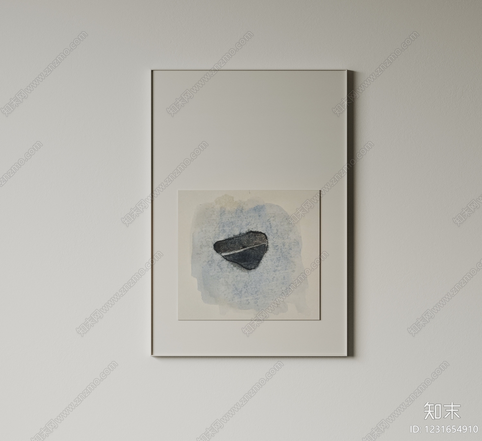 极简抽象画SU模型下载【ID:1231654910】