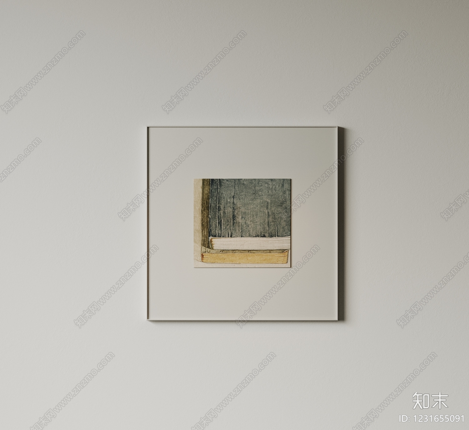 极简儿童挂画3D模型下载【ID:1231655091】