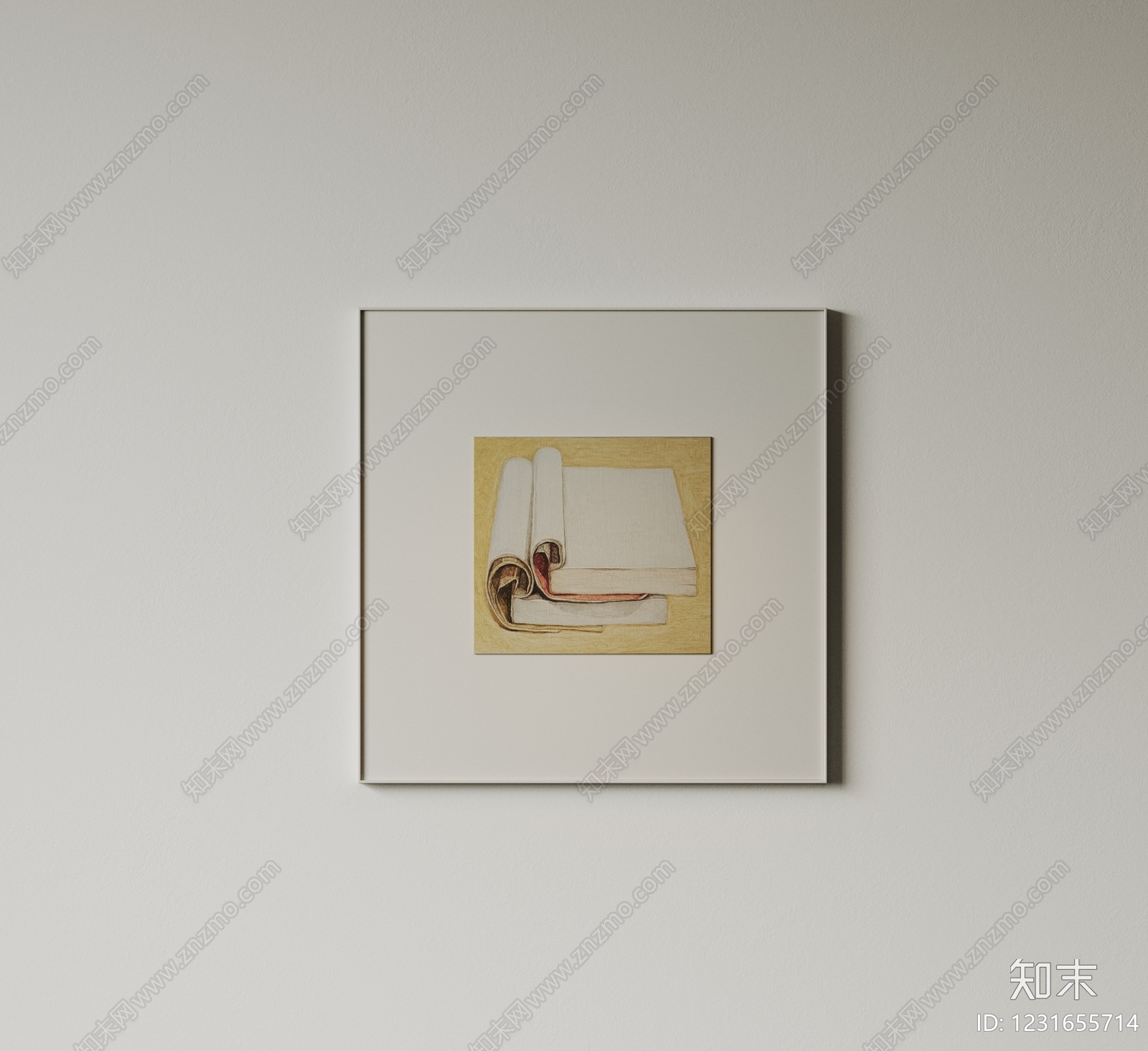 极简儿童挂画SU模型下载【ID:1231655714】