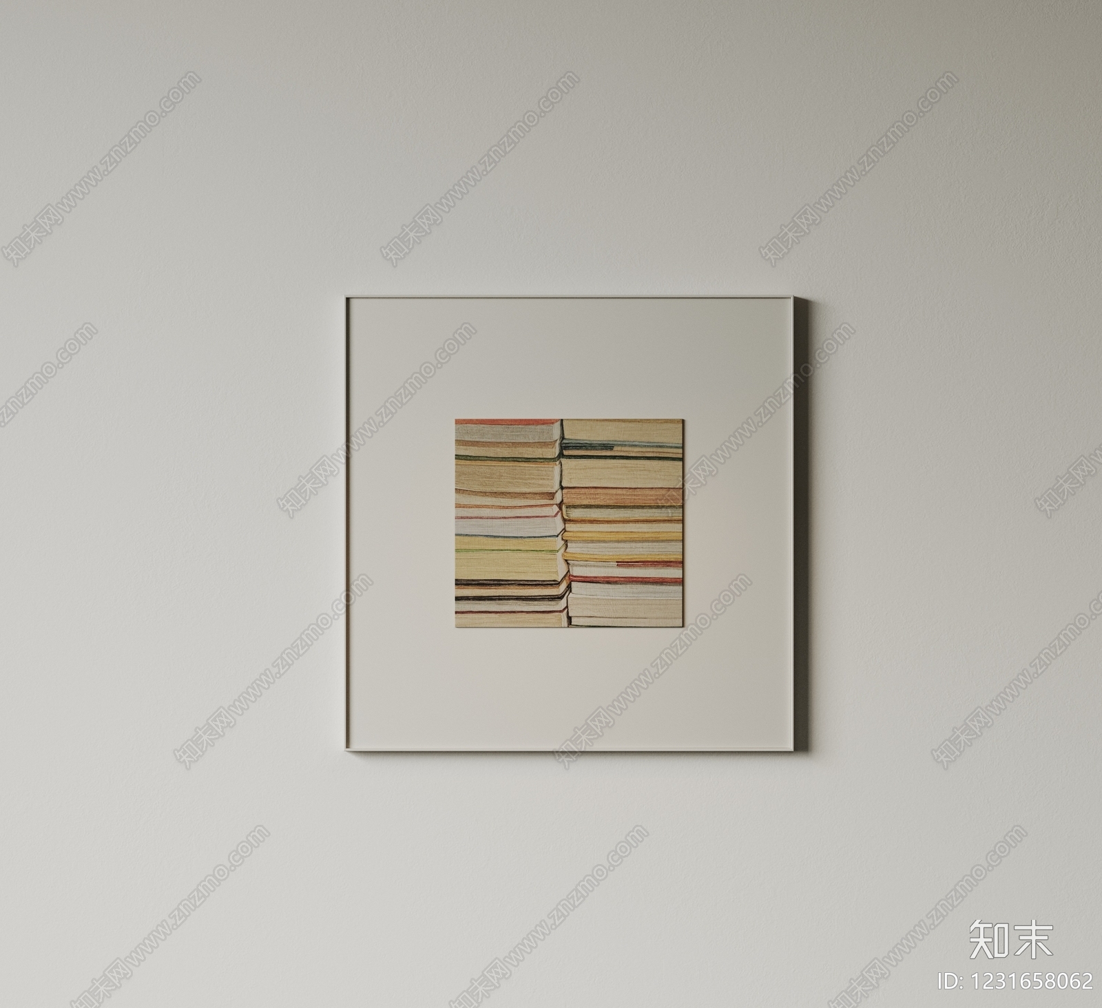 极简儿童挂画SU模型下载【ID:1231658062】