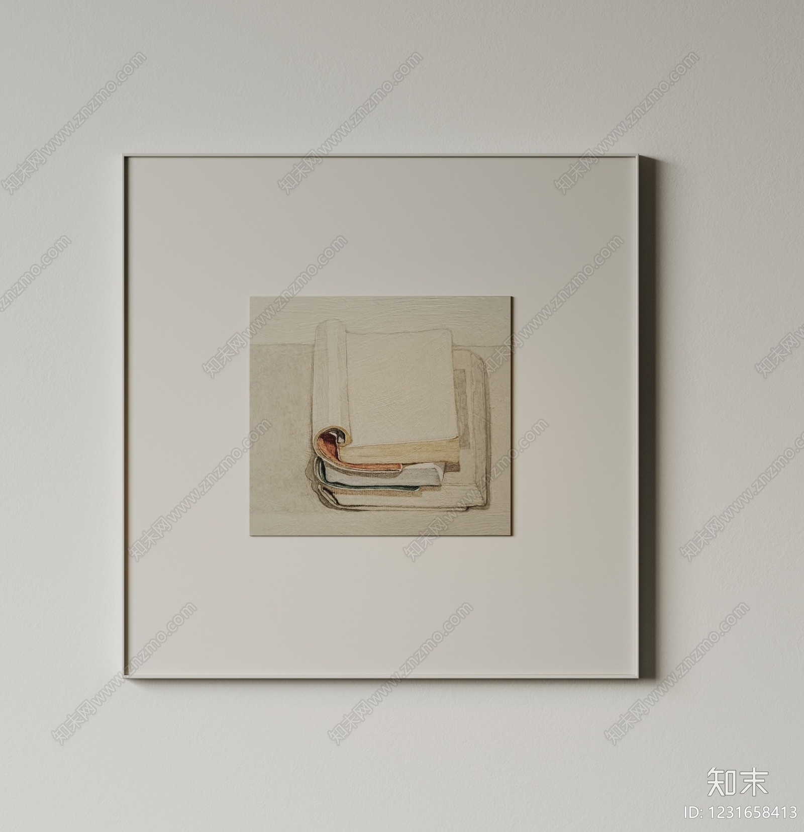 极简儿童挂画SU模型下载【ID:1231658413】