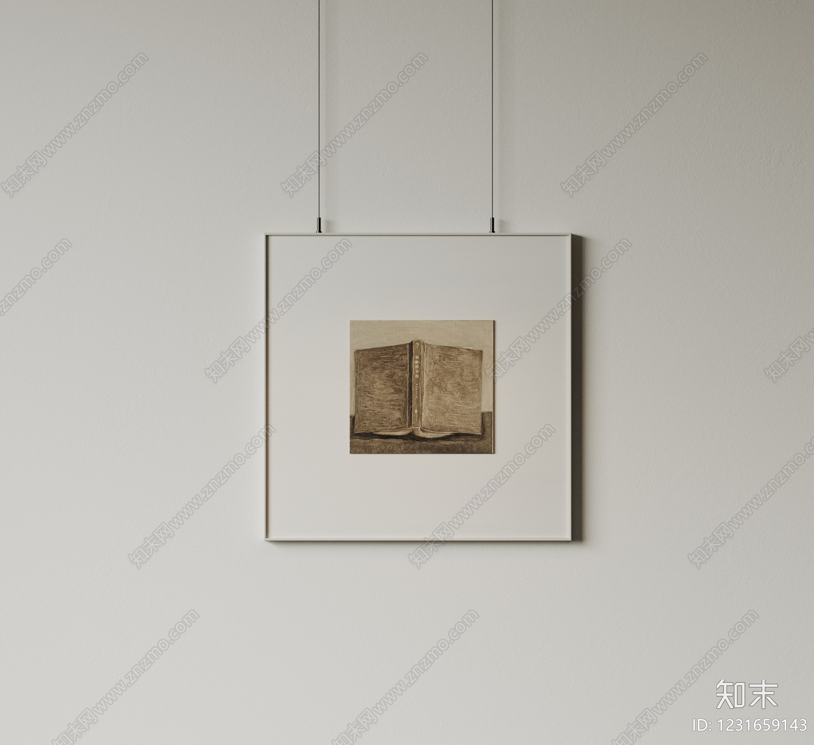 极简儿童挂画SU模型下载【ID:1231659143】