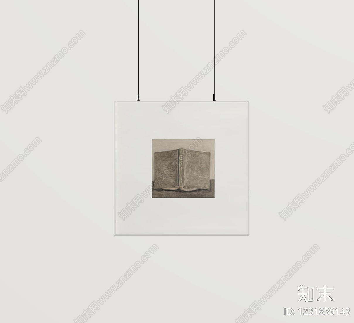 极简儿童挂画SU模型下载【ID:1231659143】