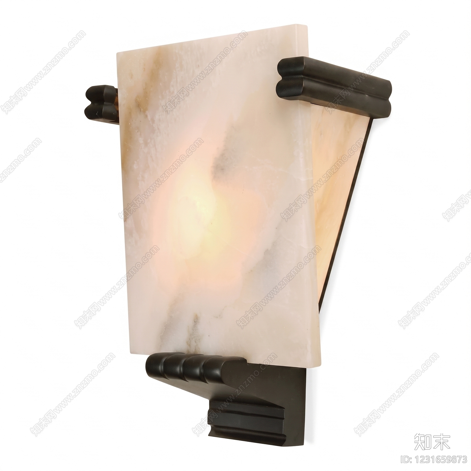 装饰艺术风儿童壁灯3D模型下载【ID:1231659873】