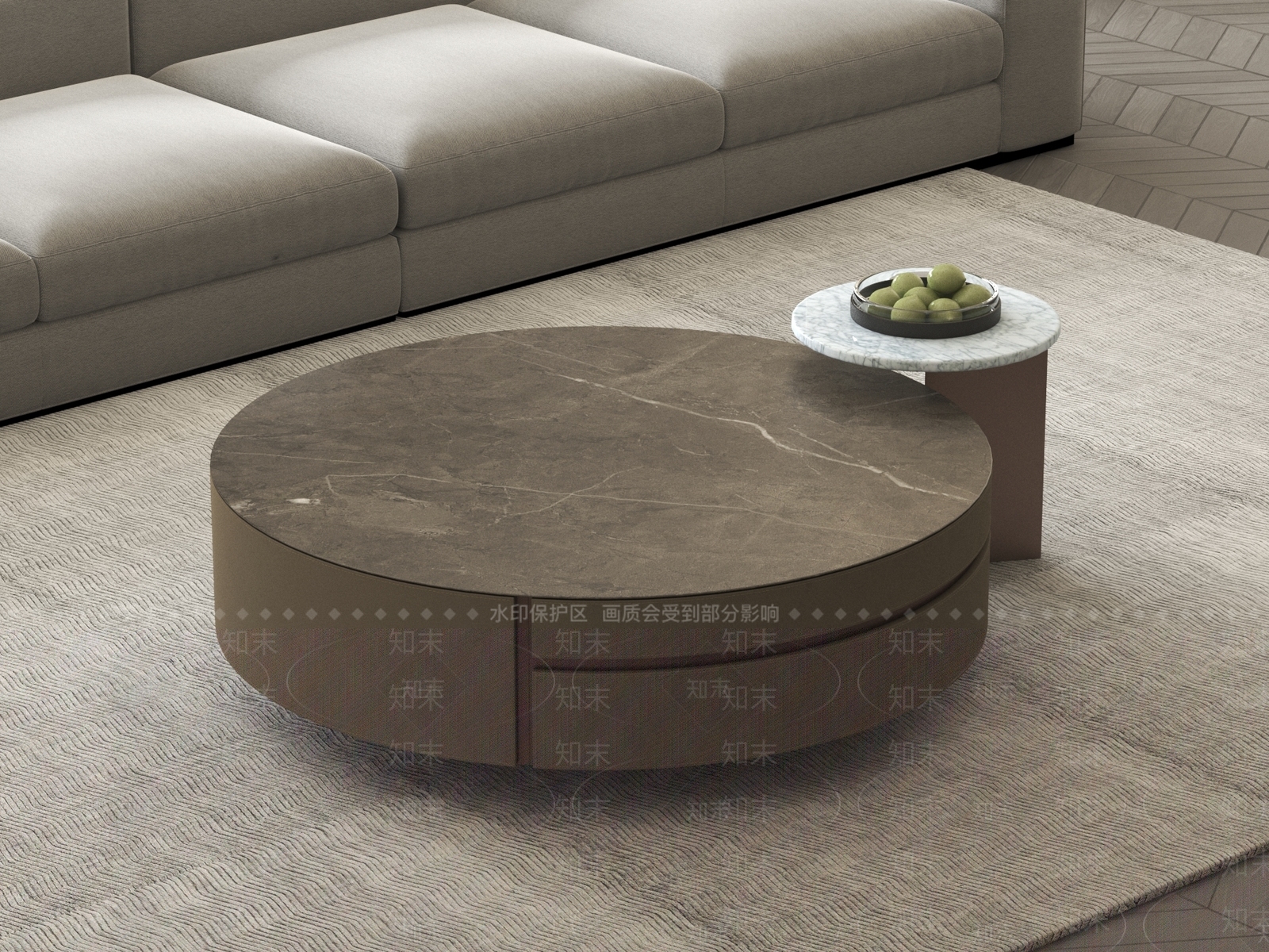 意式极简几类组合3D模型下载【ID:1231669566】