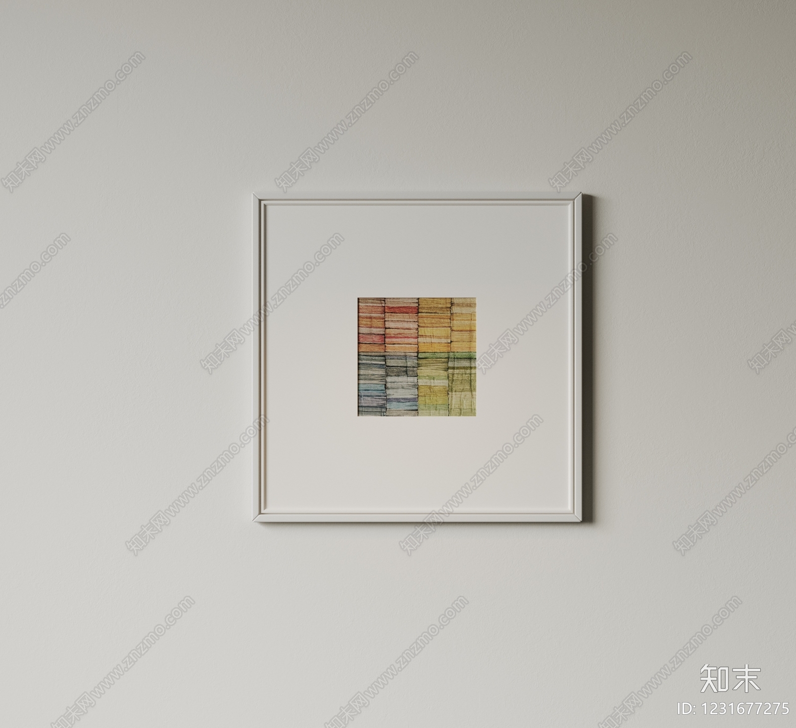 极简抽象挂画3D模型下载【ID:1231677275】