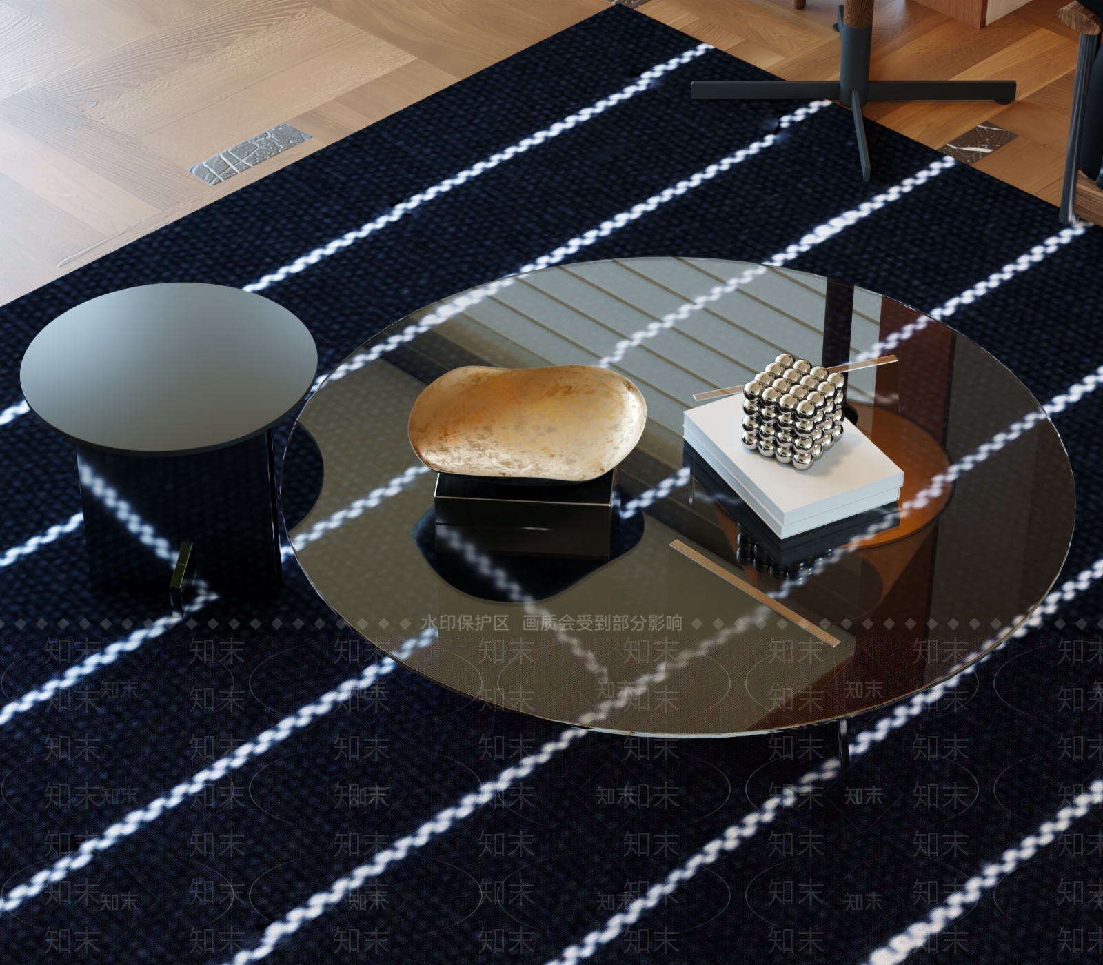 轻奢茶几3D模型下载【ID:1231679561】