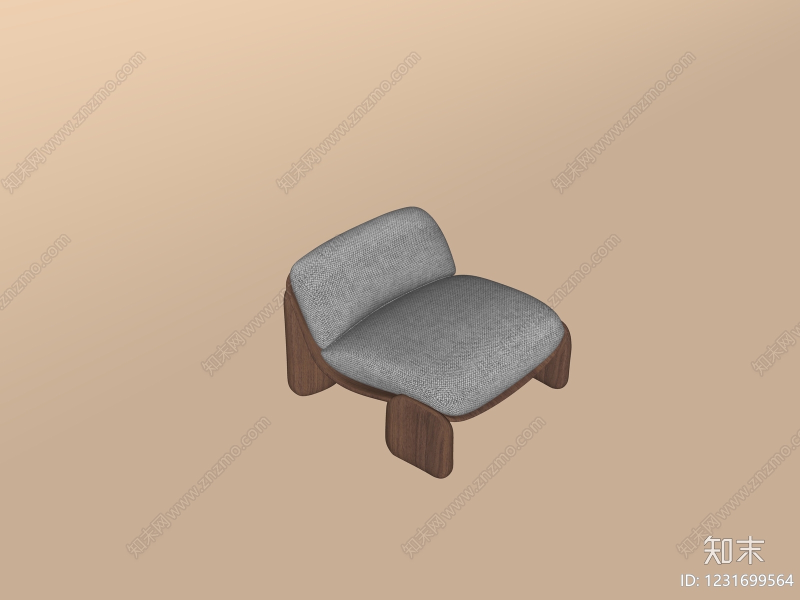中古风休闲椅SU模型下载【ID:1231699564】