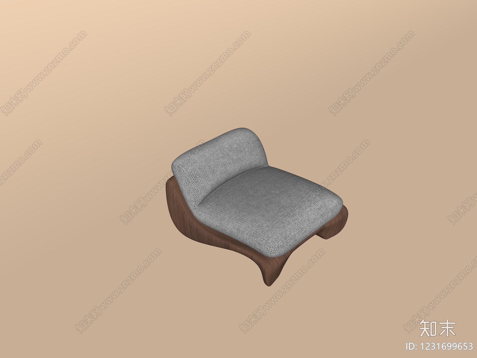 中古风休闲椅SU模型下载【ID:1231699653】