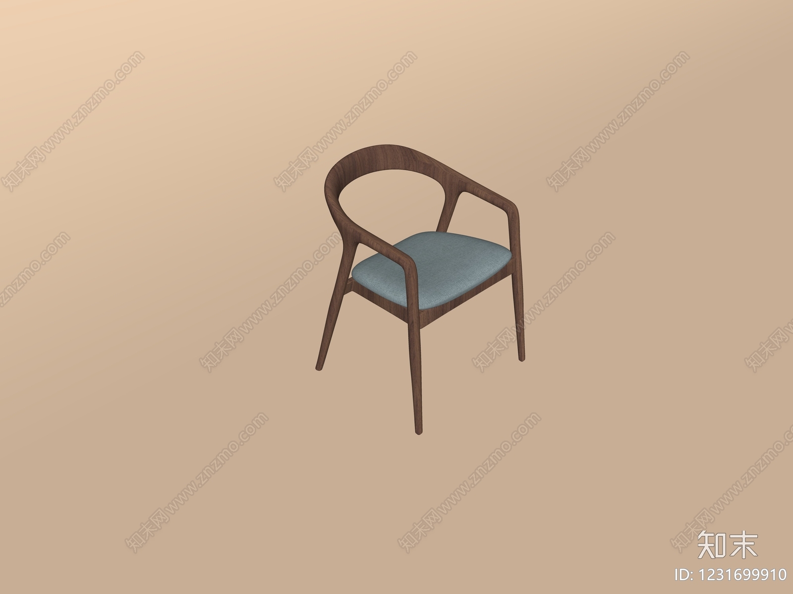 中古风餐椅SU模型下载【ID:1231699910】
