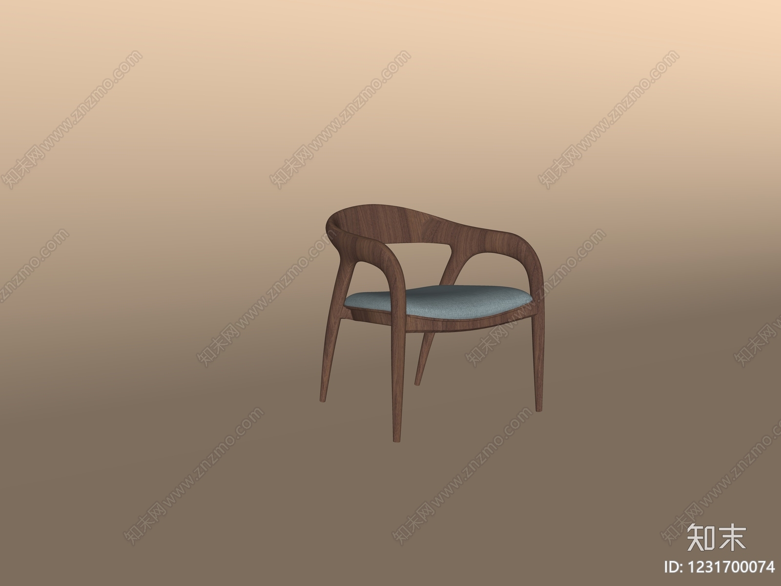中古风休闲椅SU模型下载【ID:1231700074】