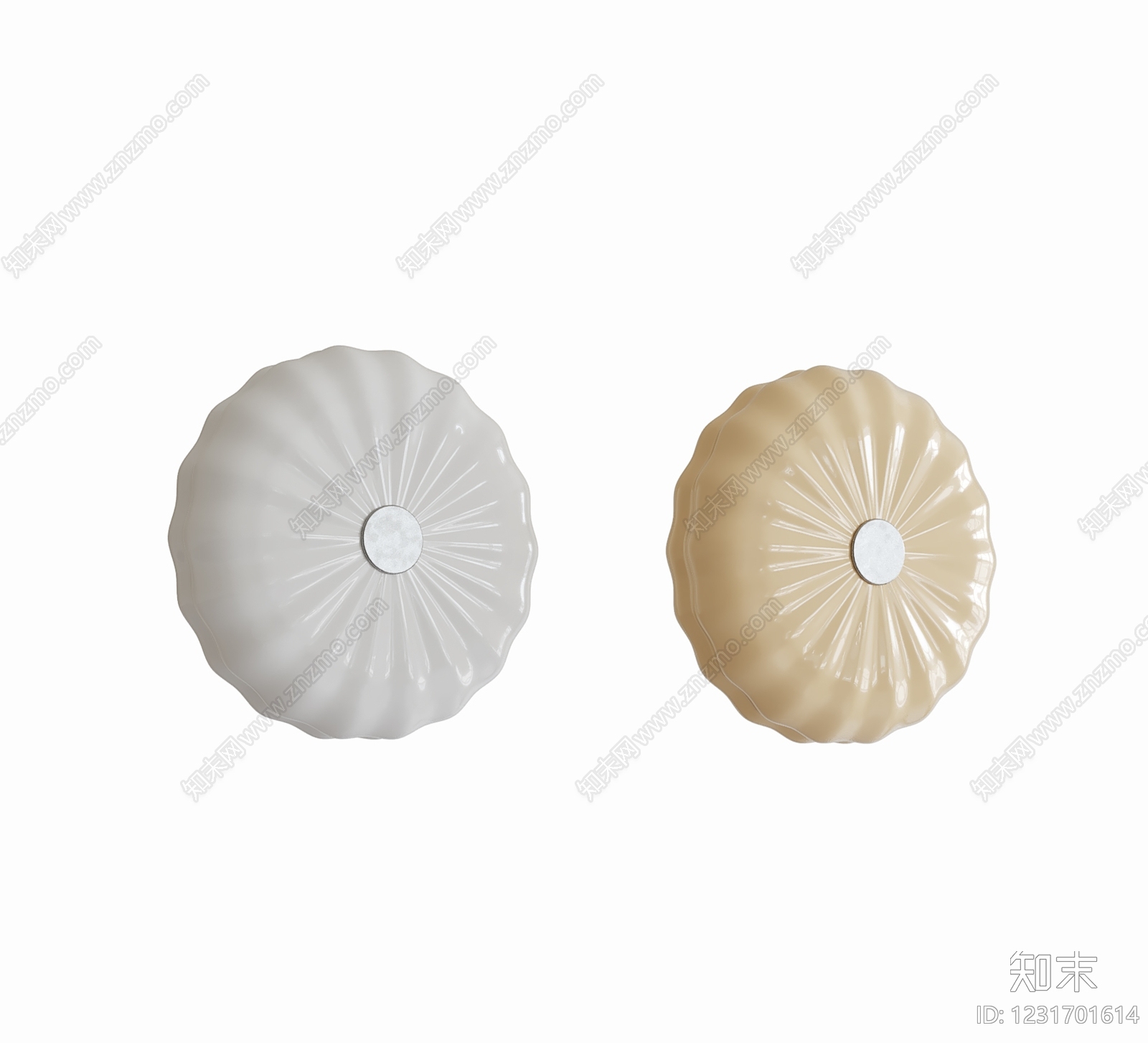 奶油风壁灯SU模型下载【ID:1231701614】