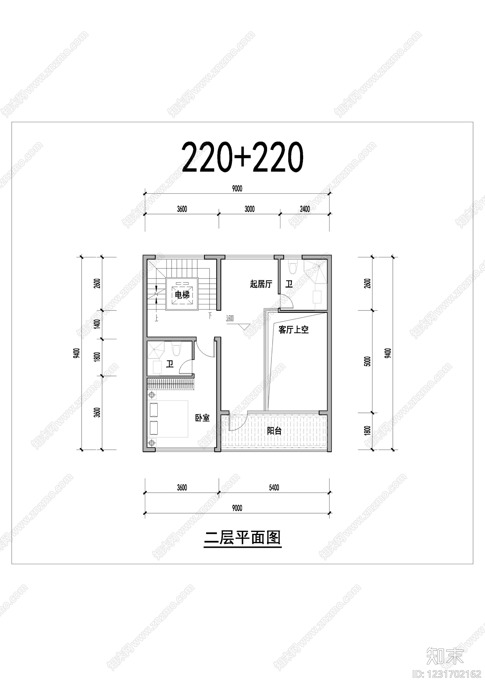 联排住宅cad施工图下载【ID:1231702162】