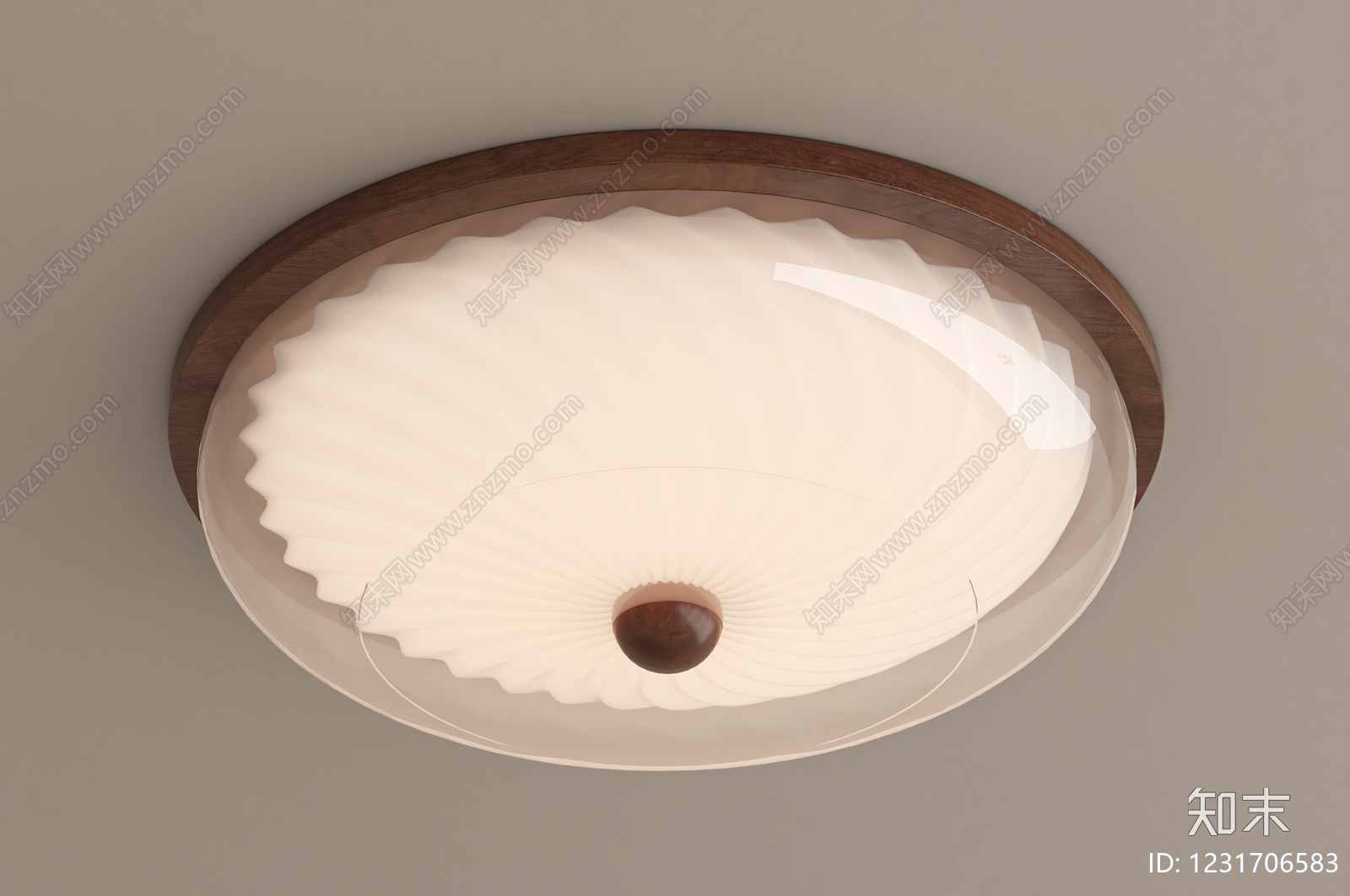 中古风儿童房吸顶灯3D模型下载【ID:1231706583】
