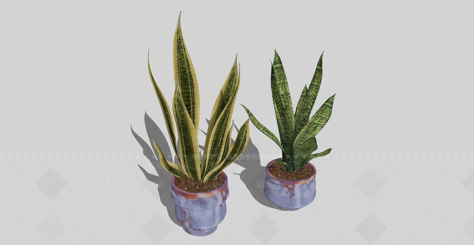 现代盆栽SU模型下载【ID:1231717438】