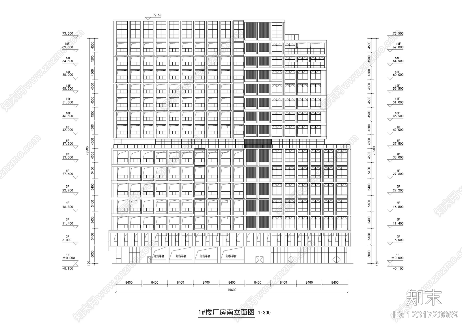 厂房cad施工图下载【ID:1231720869】