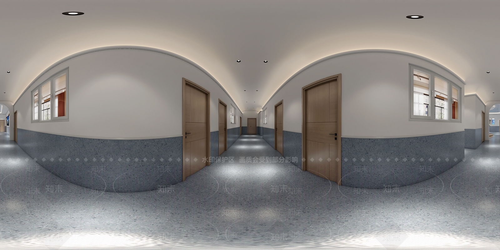 现代简约办公大厅3D模型下载【ID:1231721531】