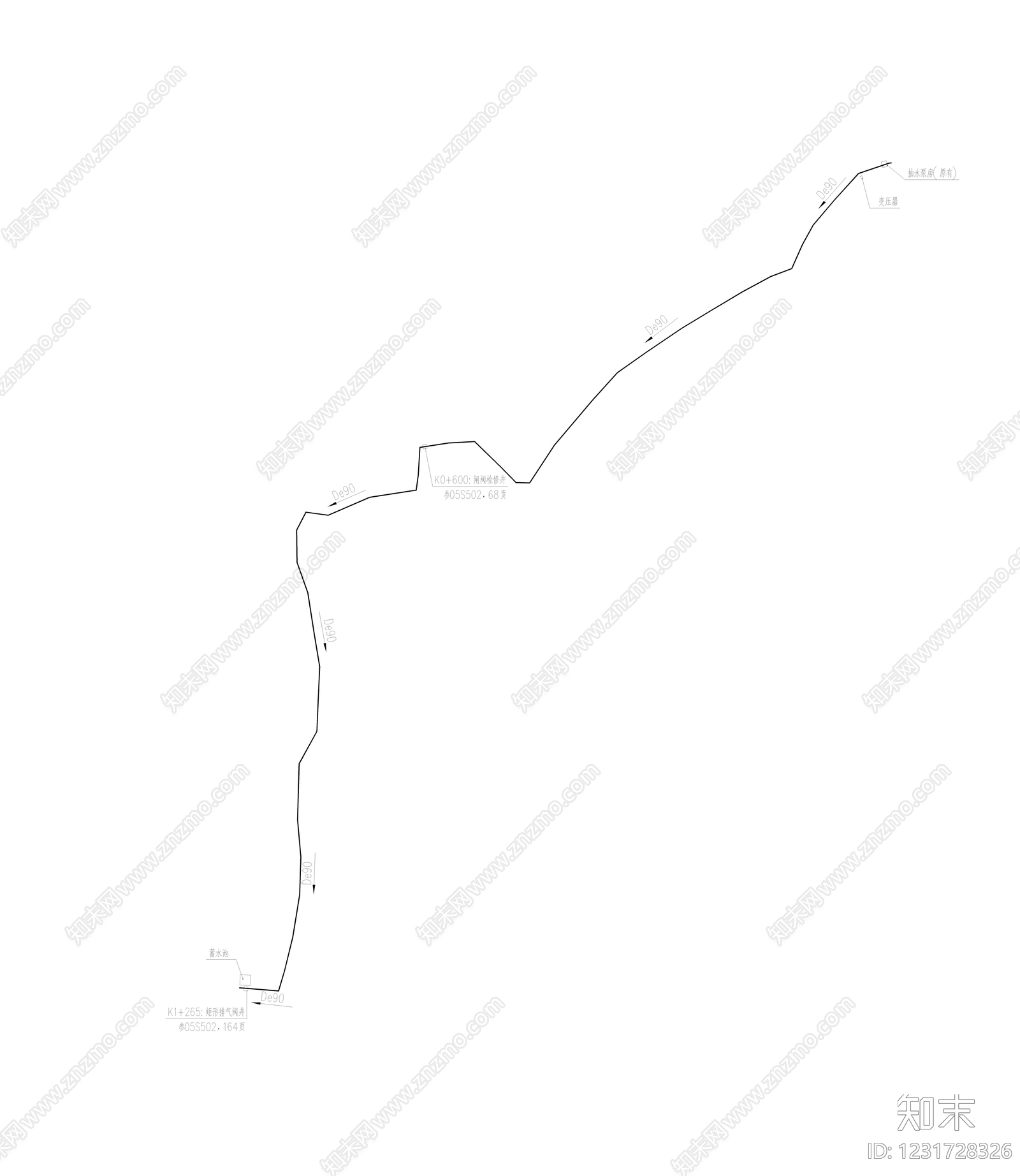 其他给排水cad施工图下载【ID:1231728326】