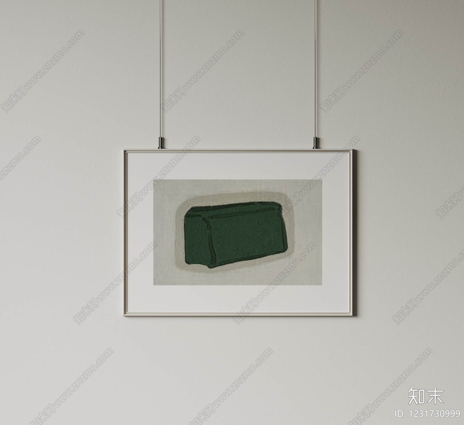 极简抽象画SU模型下载【ID:1231730999】