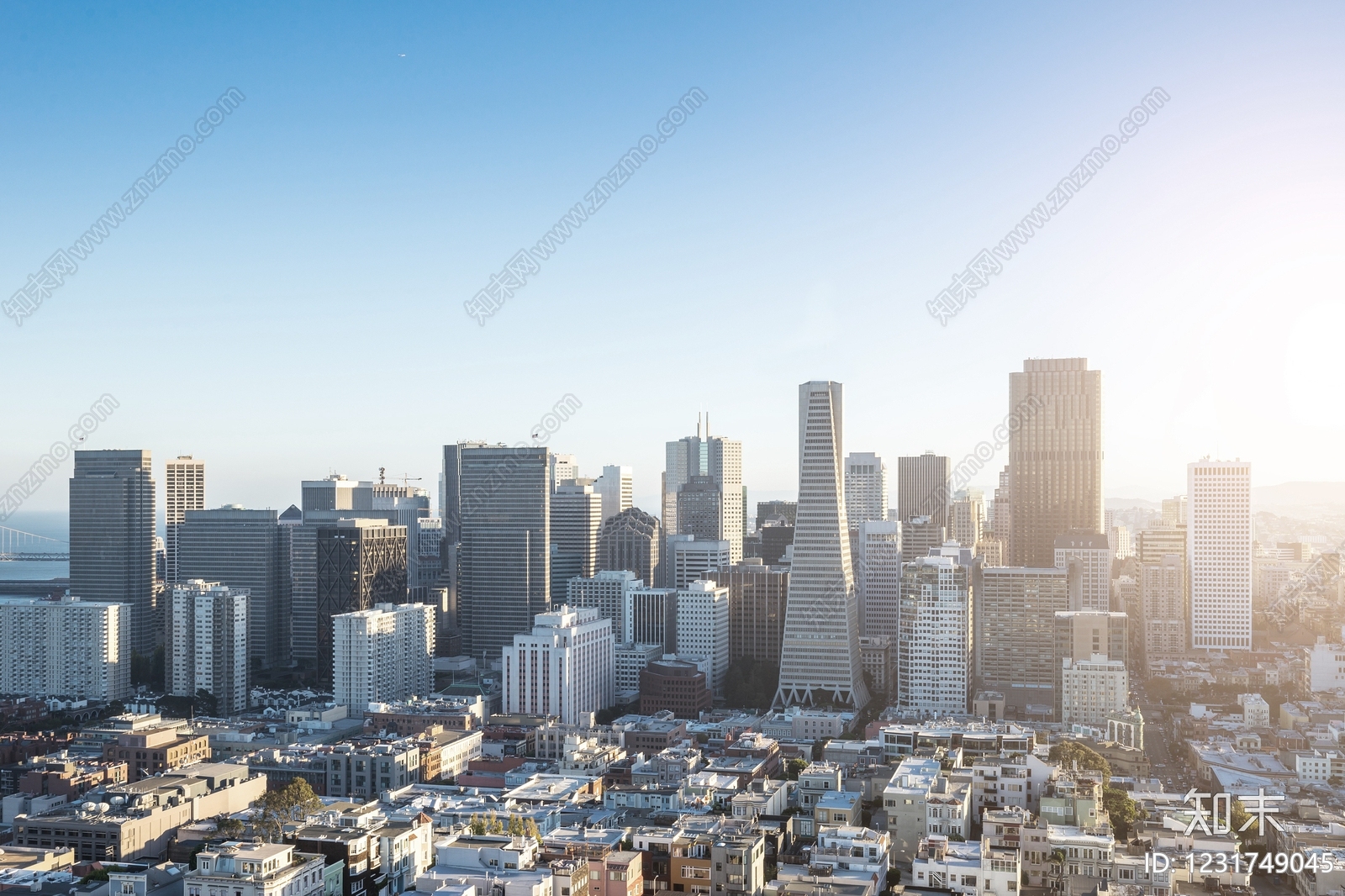 城市背景高清贴图材质