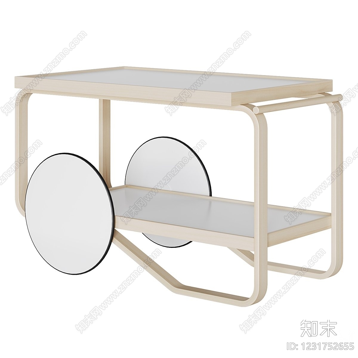 北欧边几3D模型下载【ID:1231752655】