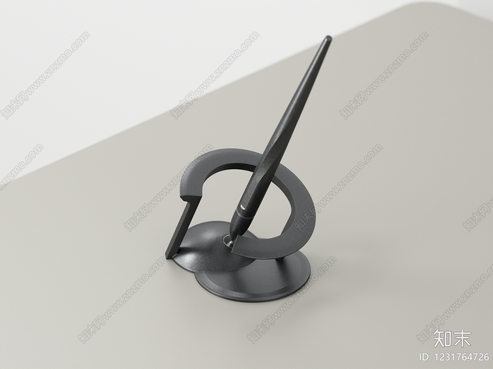 极简办公用品3D模型下载【ID:1231764726】