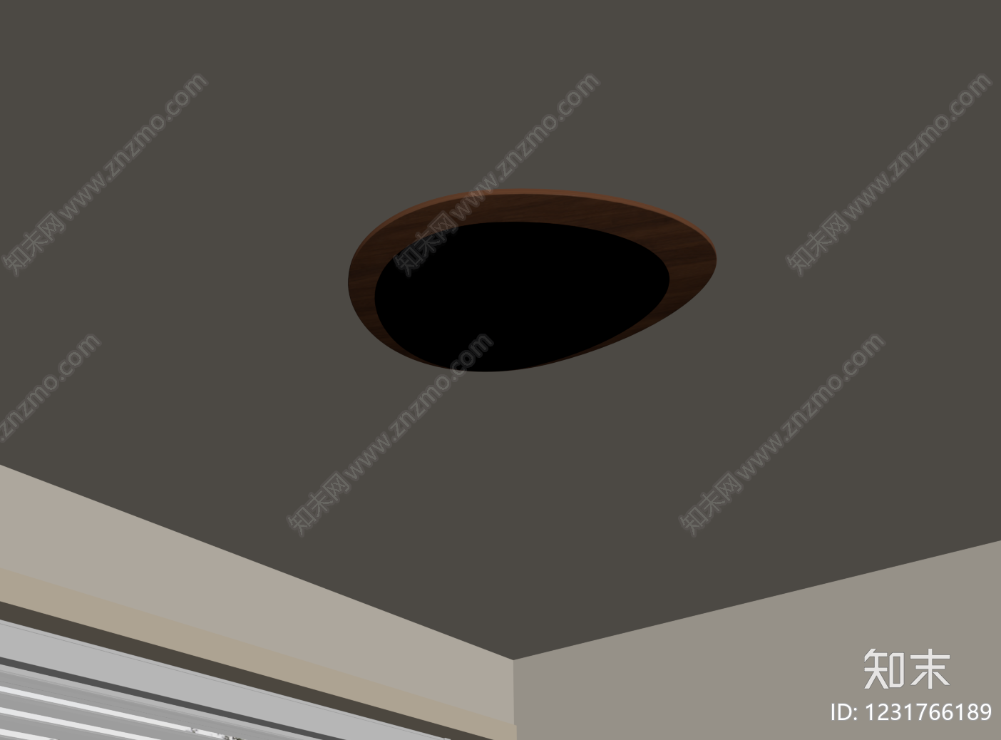 中古风吸顶灯SU模型下载【ID:1231766189】
