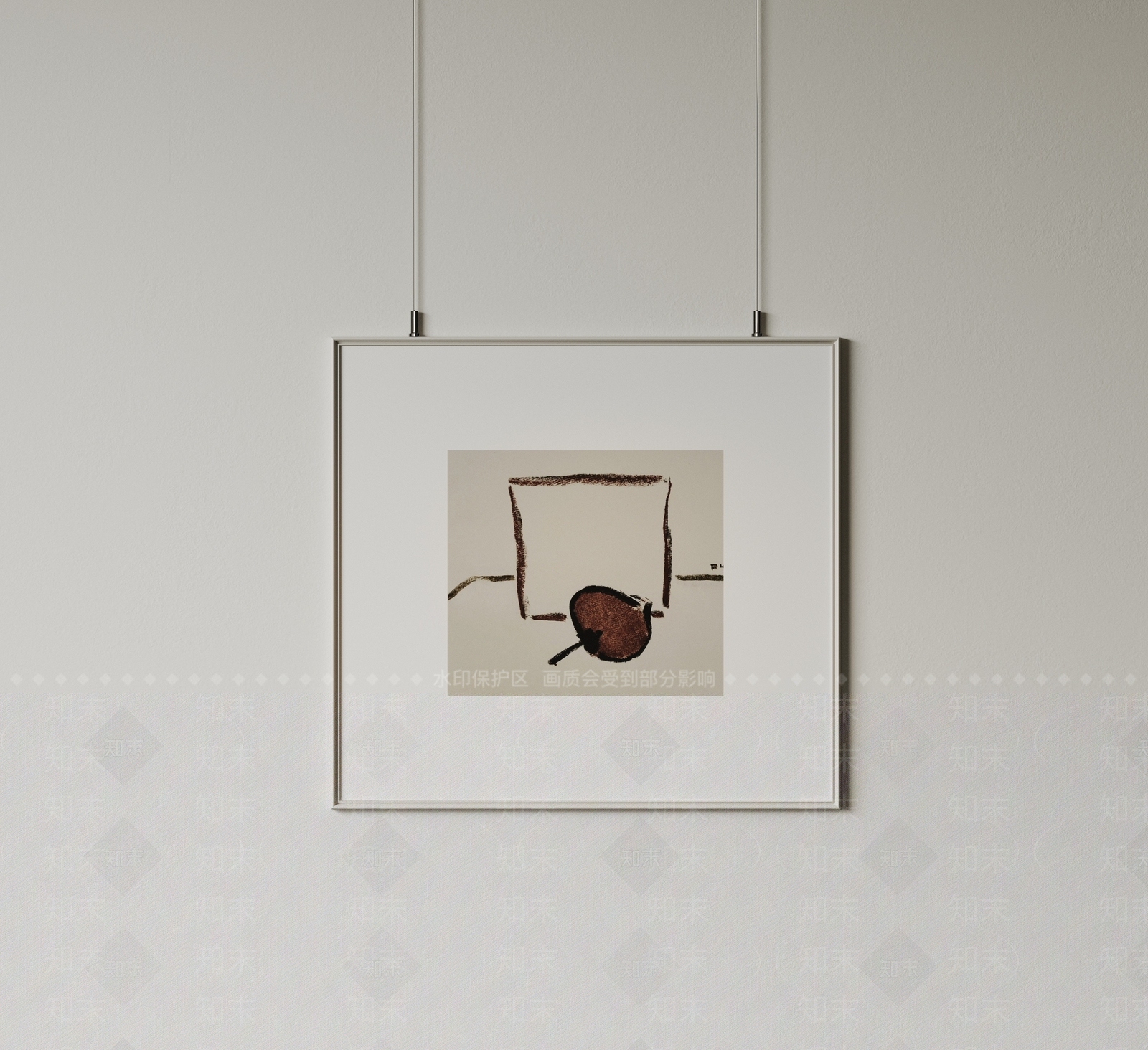 极简抽象挂画3D模型下载【ID:1231766214】