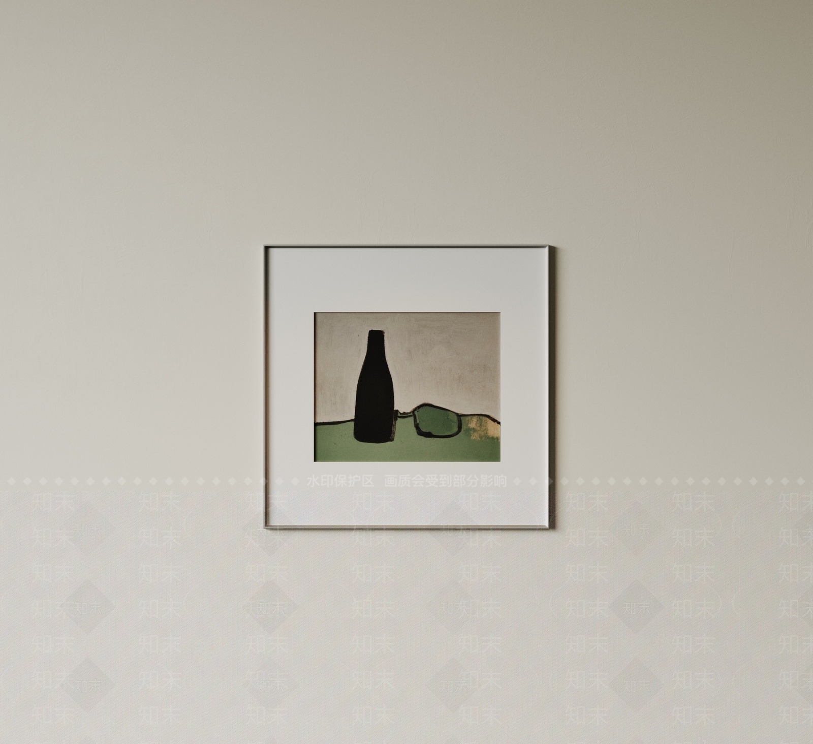 极简抽象挂画3D模型下载【ID:1231773682】