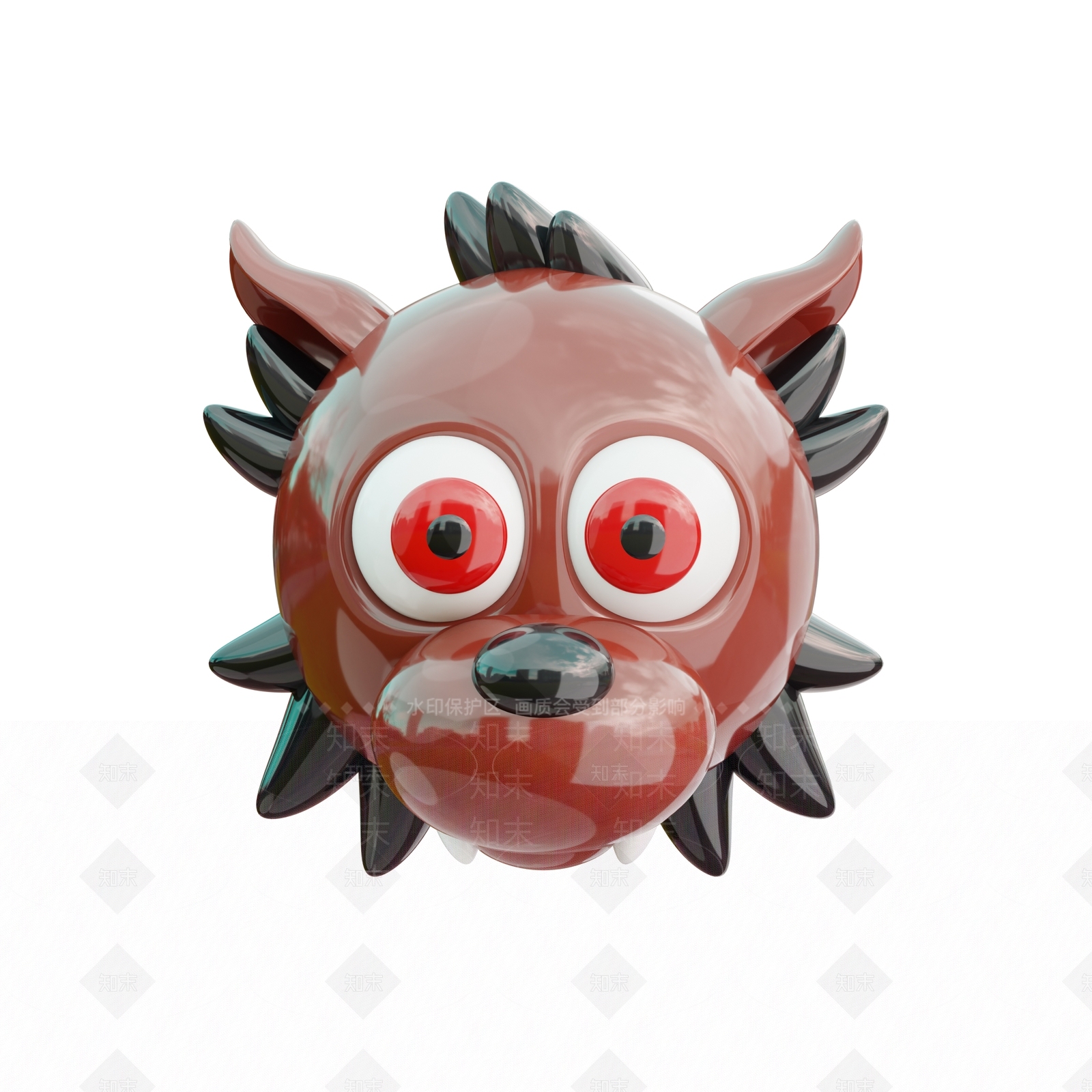 卡通其他动物3D模型下载【ID:1231782093】