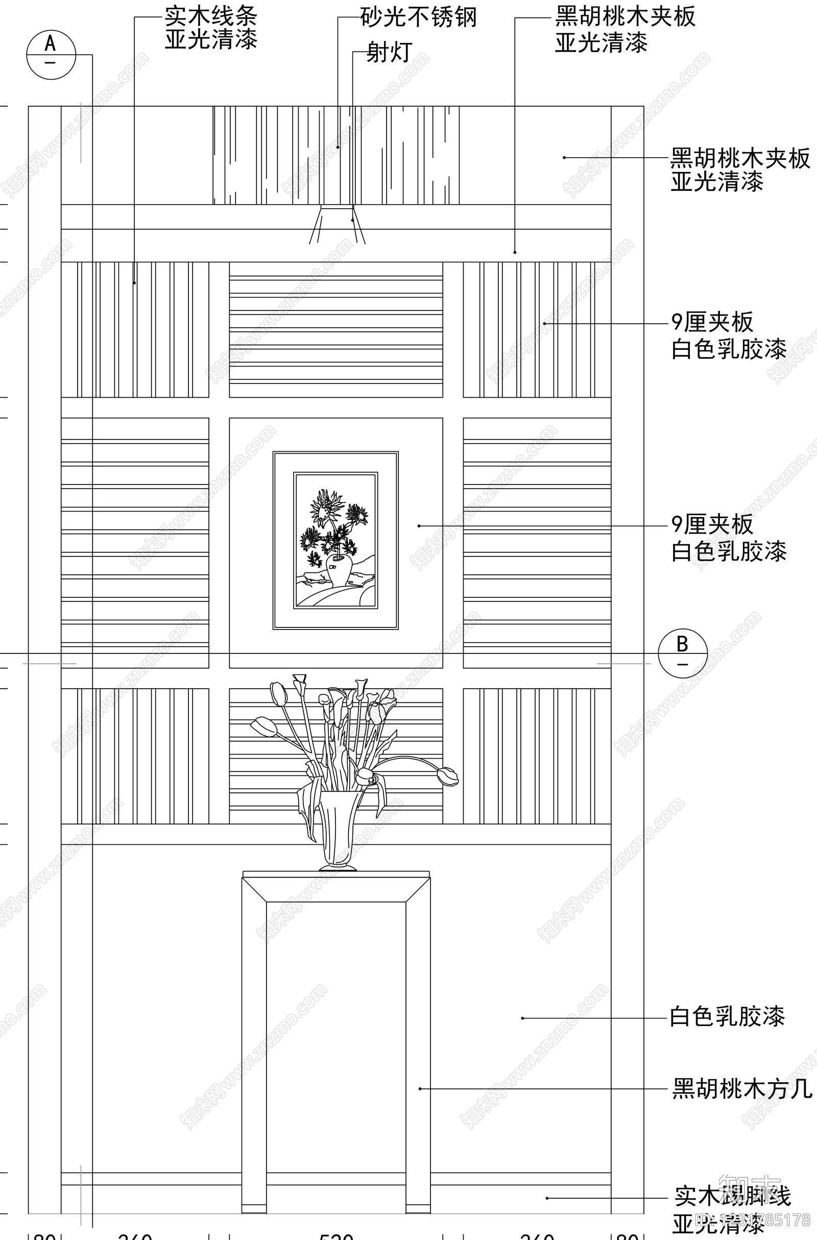 柜子cad施工图下载【ID:1231785178】