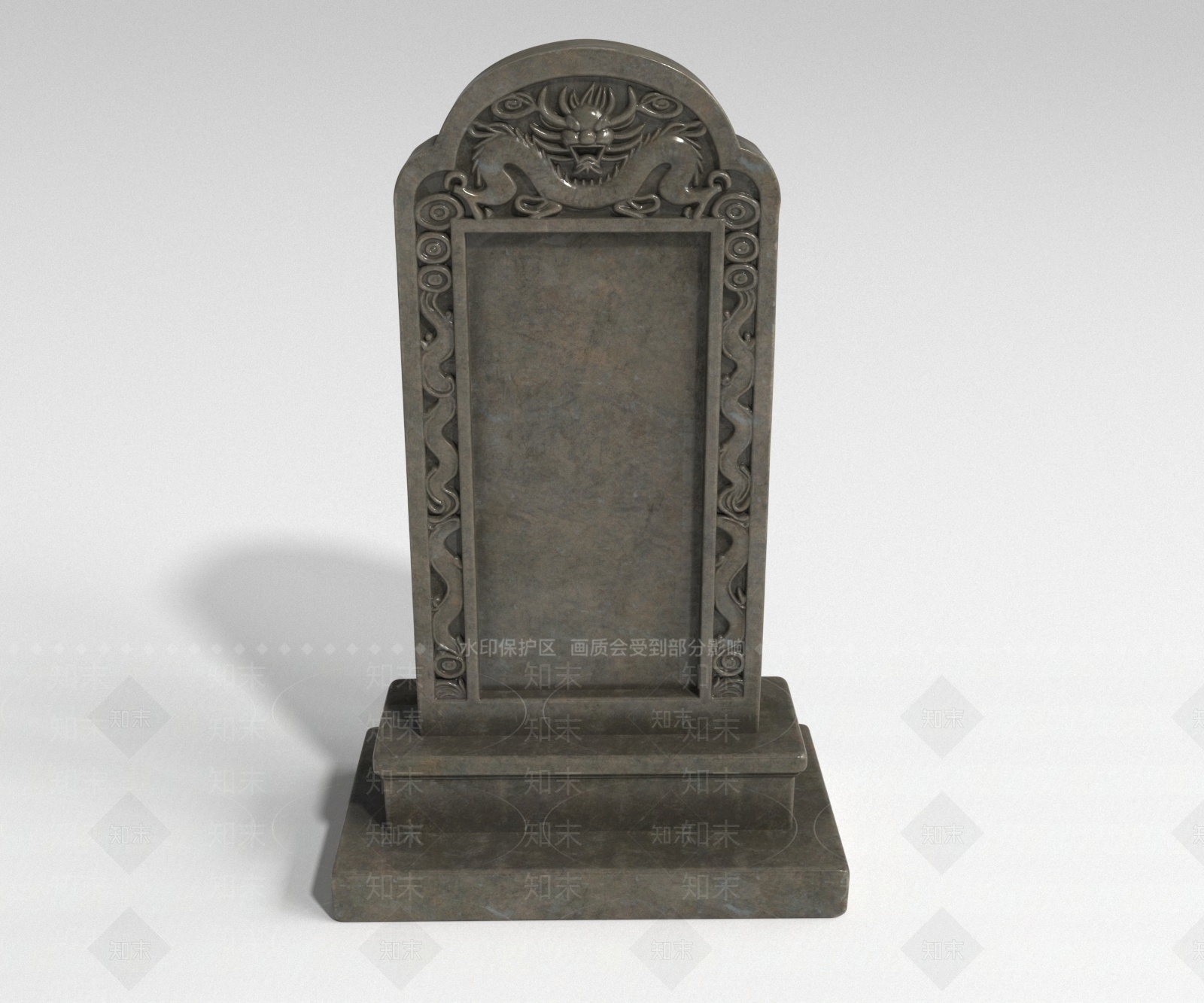 中式雕塑摆件3D模型下载【ID:1231785902】