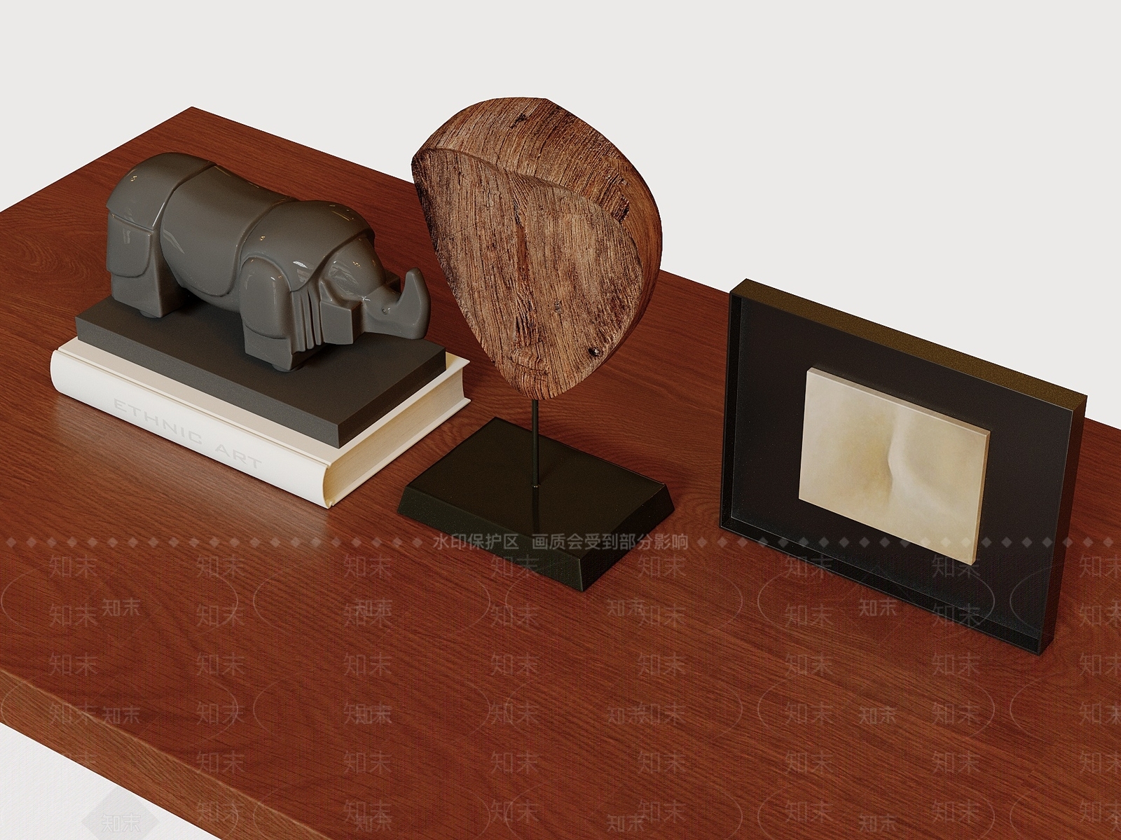 现代简约摆件组合3D模型下载【ID:1231790247】