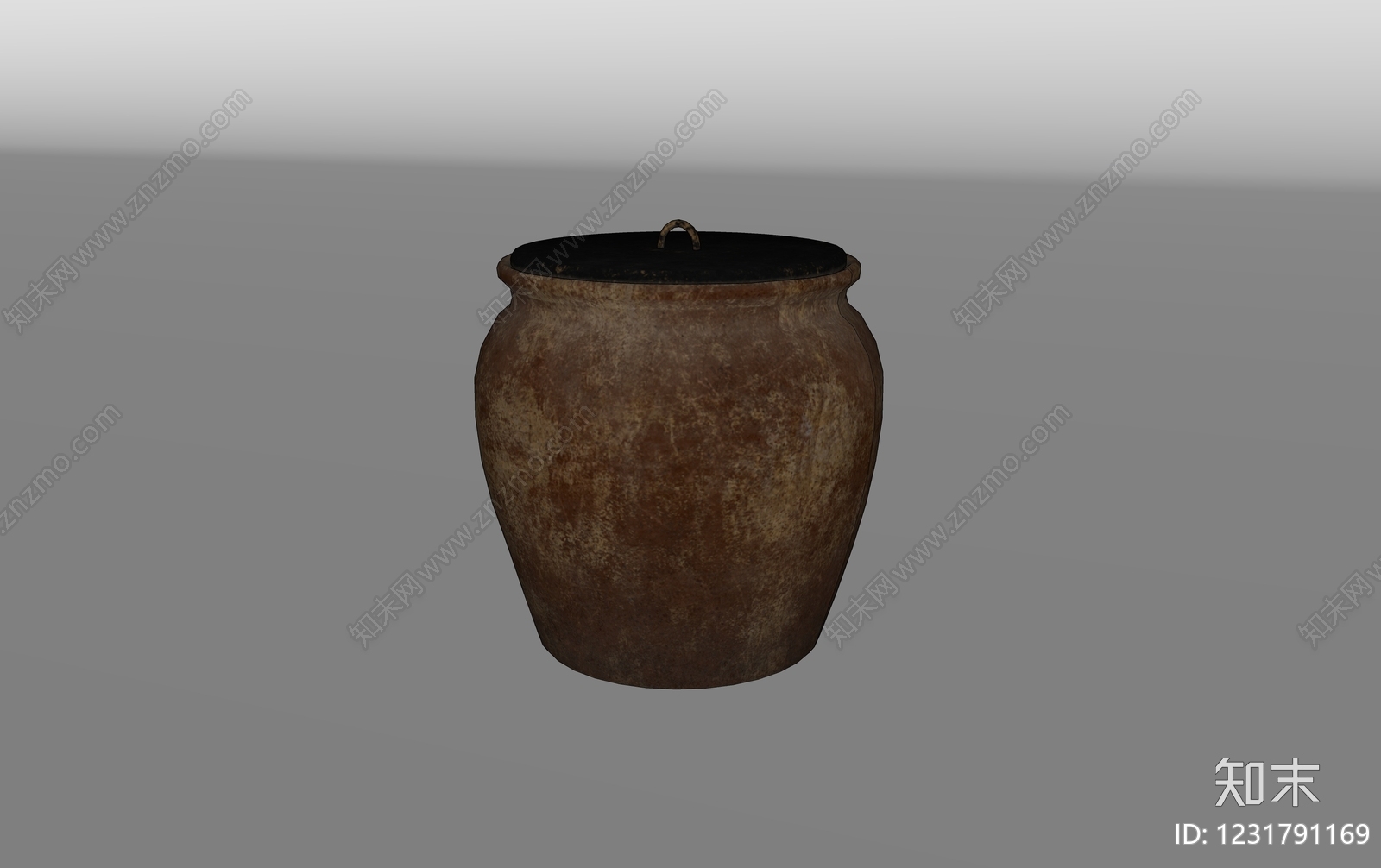 侘寂厨房用品组合SU模型下载【ID:1231791169】