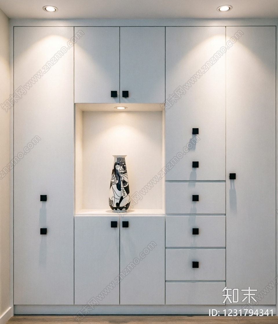 柜子cad施工图下载【ID:1231794341】