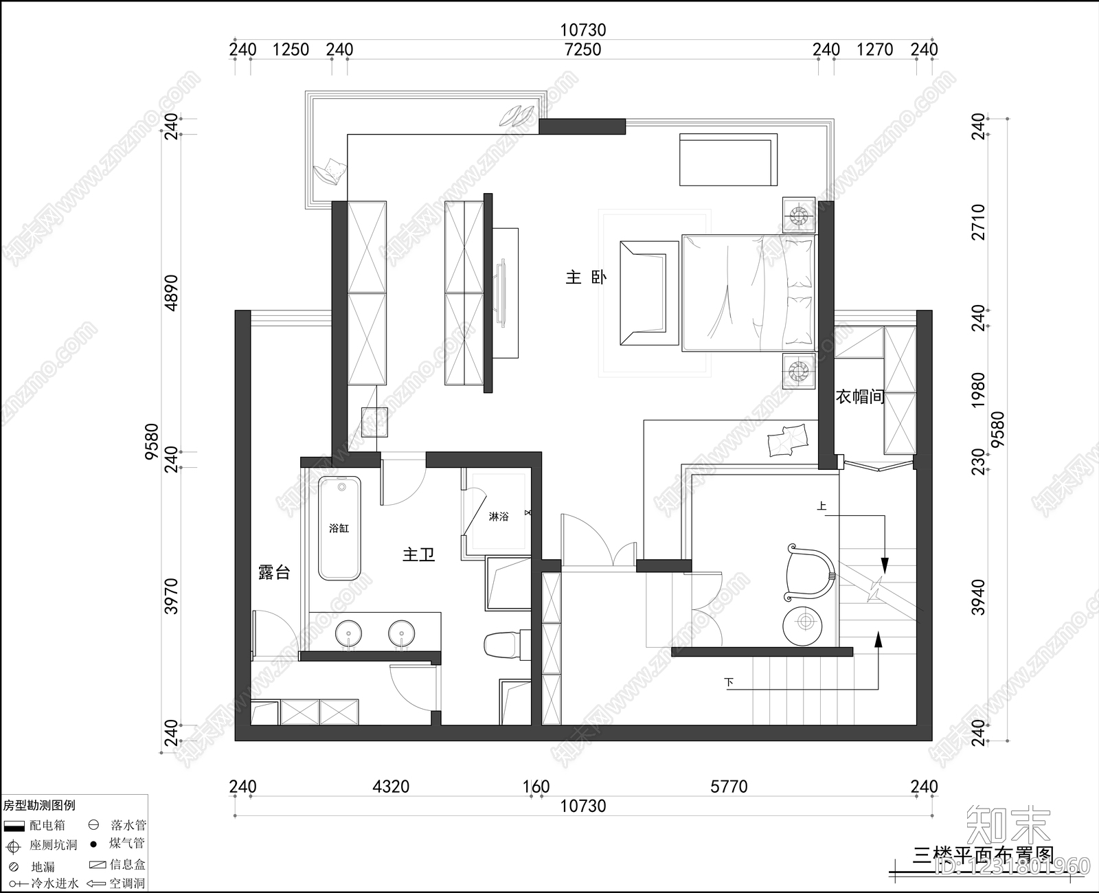 别墅cad施工图下载【ID:1231801960】