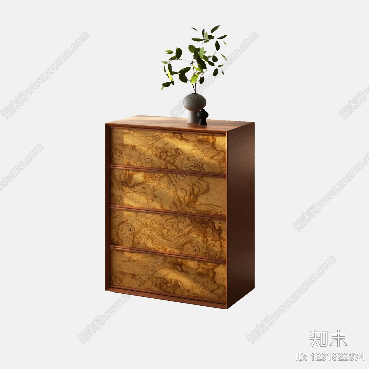 中古风斗柜SU模型下载【ID:1231822874】