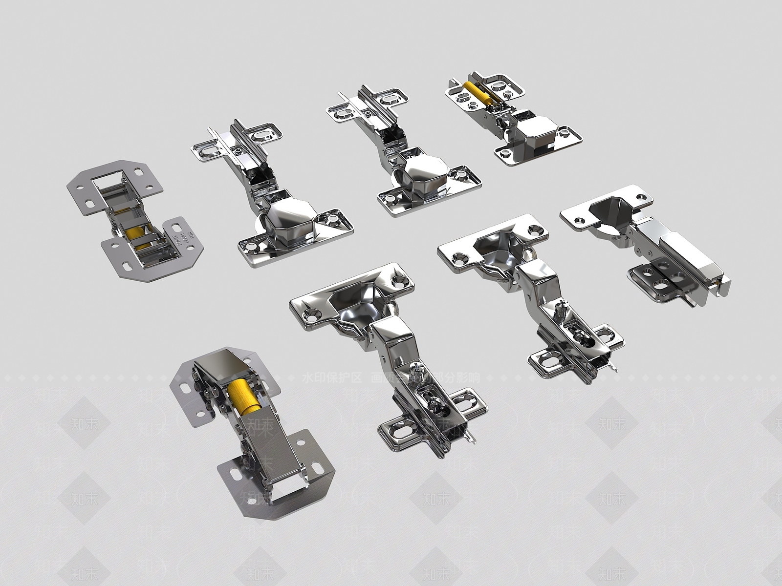 现代其他五金件3D模型下载【ID:1231824761】