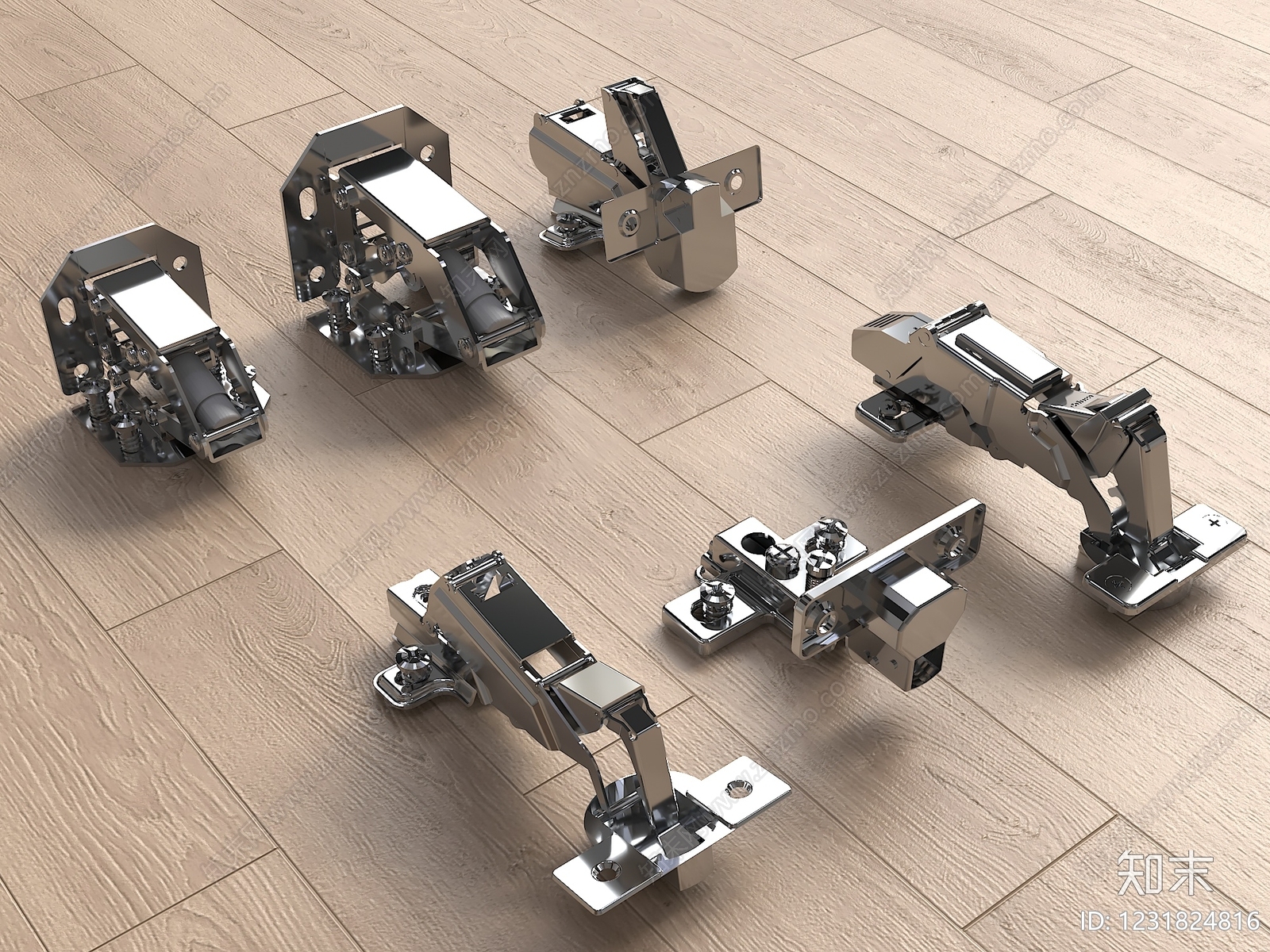 现代其他五金件3D模型下载【ID:1231824816】
