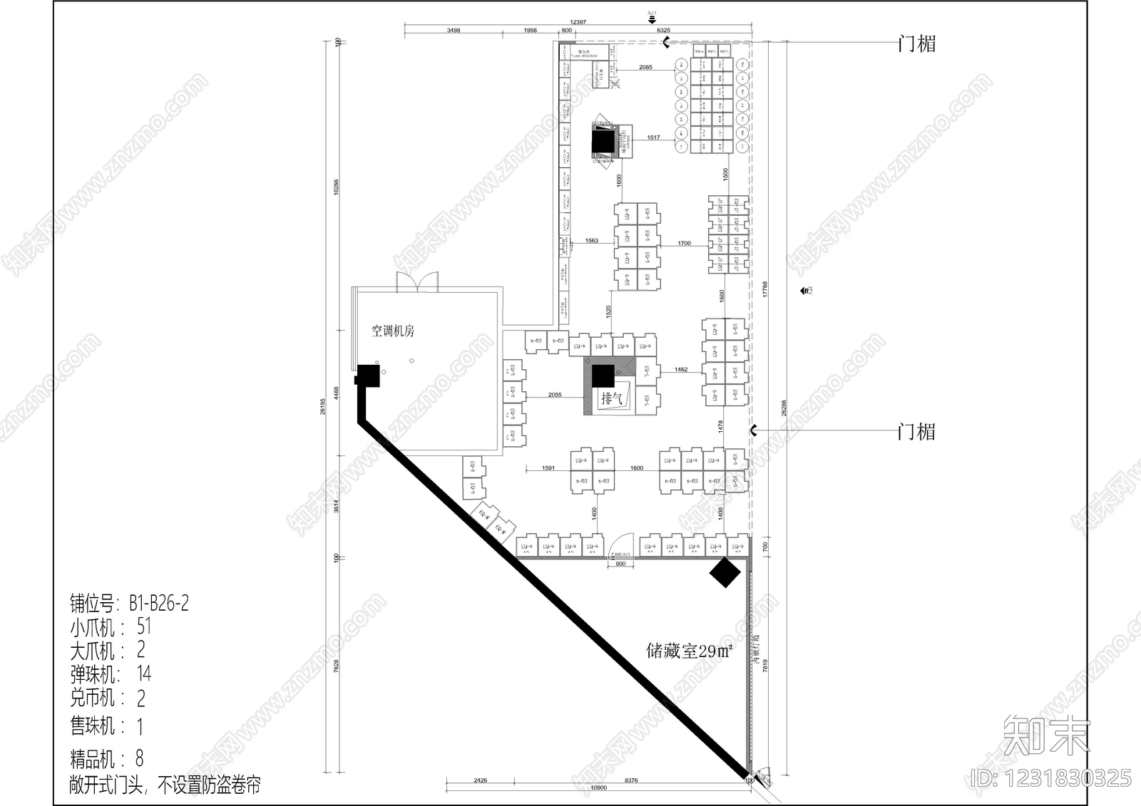 其他休闲娱乐空间cad施工图下载【ID:1231830325】