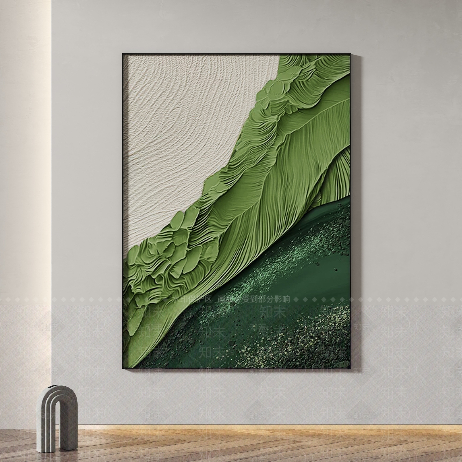 侘寂抽象挂画3D模型下载【ID:1231830437】