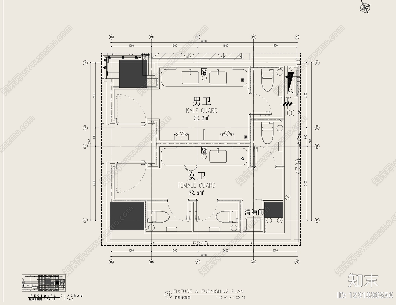 会所cad施工图下载【ID:1231830556】